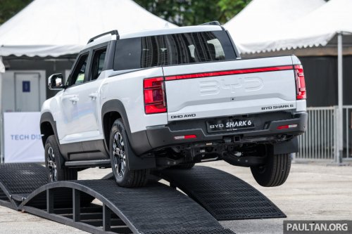 BYD Shark 6 pick-up previewed in Malaysia – 436 PS and 650 Nm DMO plug-in hybrid, 0-100 km/h in 5.7 secs