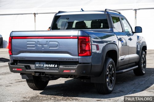 BYD Shark 6 pick-up previewed in Malaysia – 436 PS and 650 Nm DMO plug-in hybrid, 0-100 km/h in 5.7 secs