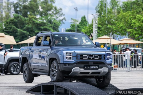 BYD Shark 6 pick-up previewed in Malaysia – 436 PS and 650 Nm DMO plug-in hybrid, 0-100 km/h in 5.7 secs