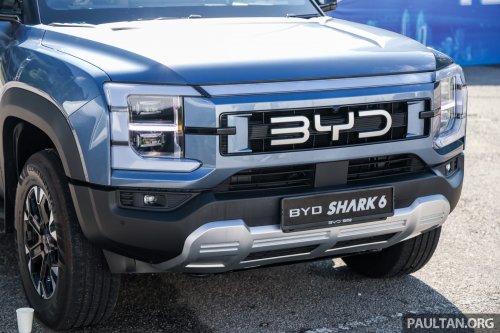 BYD Shark 6 pick-up previewed in Malaysia – 436 PS and 650 Nm DMO plug-in hybrid, 0-100 km/h in 5.7 secs
