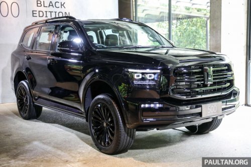 GWM Tank 500 HEV Black Edition in Malaysia – flagship SUV gets a full black exterior, RM336,800