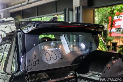 GWM Tank 500 HEV Black Edition in Malaysia – flagship SUV gets a full black exterior, RM336,800