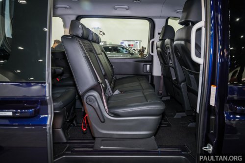 Hyundai Staria CKD in new Stormy Sea colour on show at ACE 2025 – RM180k-268k, same as CBU prices