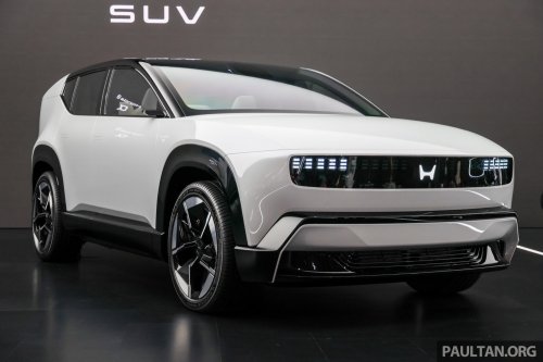 Honda 0 Saloon, 0 SUV EV prototypes shown in Japan – SUV to go on sale by 1H 2026, followed by saloon