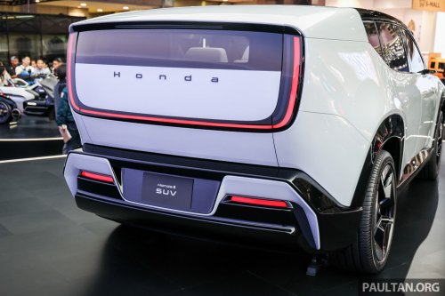Honda 0 Saloon, 0 SUV EV prototypes shown in Japan – SUV to go on sale by 1H 2026, followed by saloon