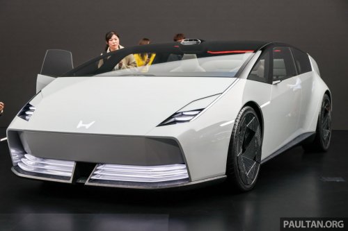 Honda 0 Saloon, 0 SUV EV prototypes shown in Japan – SUV to go on sale by 1H 2026, followed by saloon