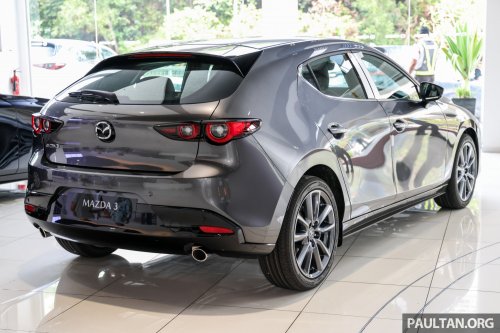 2025 Mazda 3 1.5L High Plus launched in Malaysia – similar kit to 2.0L High Plus but RM46k less; fr RM120k