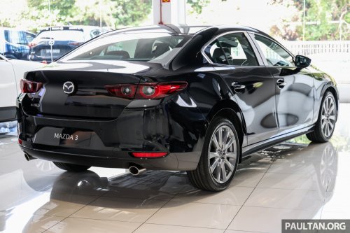 2025 Mazda 3 1.5L High Plus launched in Malaysia – similar kit to 2.0L High Plus but RM46k less; fr RM120k