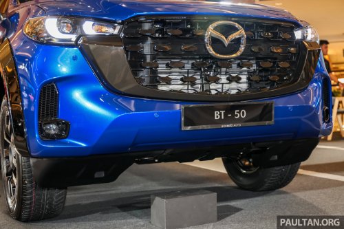 2025 Mazda BT-50 facelift launched in Malaysia – sole 3.0D variant from RM140k; revised exterior, interior