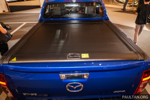 2025 Mazda BT-50 facelift launched in Malaysia – sole 3.0D variant from RM140k; revised exterior, interior