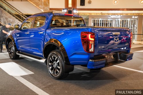 2025 Mazda BT-50 facelift launched in Malaysia – sole 3.0D variant from RM140k; revised exterior, interior