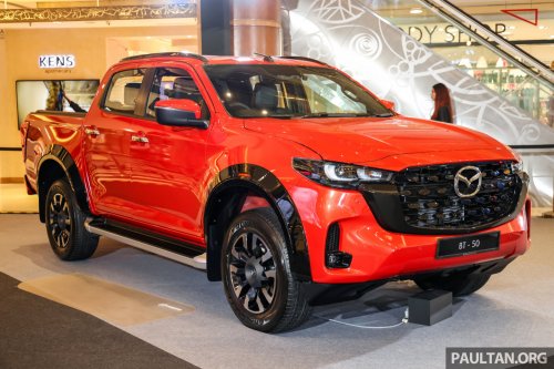 2025 Mazda BT-50 facelift launched in Malaysia – sole 3.0D variant from RM140k; revised exterior, interior