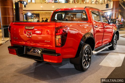 2025 Mazda BT-50 facelift launched in Malaysia – sole 3.0D variant from RM140k; revised exterior, interior