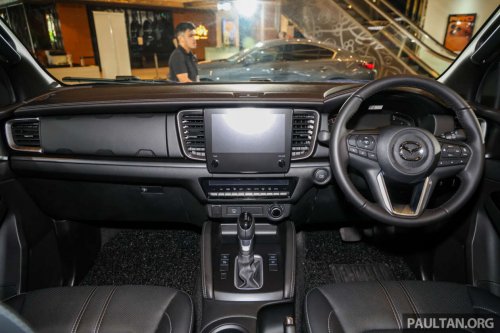 2025 Mazda BT-50 facelift launched in Malaysia – sole 3.0D variant from RM140k; revised exterior, interior