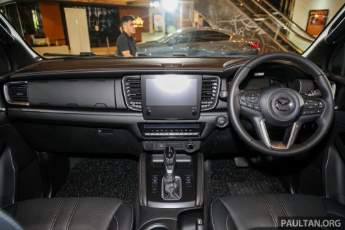 2025 Mazda BT-50 facelift launched in Malaysia – sole 3.0D variant from RM140k; revised exterior, interior