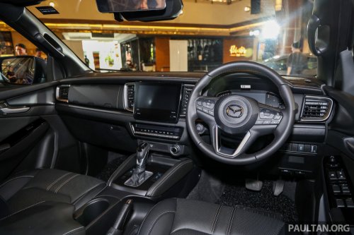 2025 Mazda BT-50 facelift launched in Malaysia – sole 3.0D variant from RM140k; revised exterior, interior