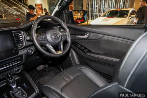 2025 Mazda BT-50 facelift launched in Malaysia – sole 3.0D variant from RM140k; revised exterior, interior