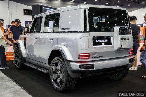 iCaur V23 on display at ACE 2025 – see the retro-styled SUV at Setia City Convention Centre, from RM145k est