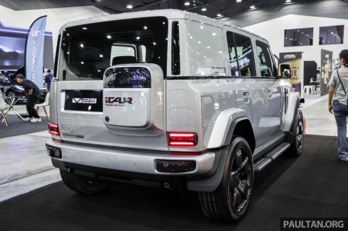 iCaur V23 on display at ACE 2025 – see the retro-styled SUV at Setia City Convention Centre, from RM145k est