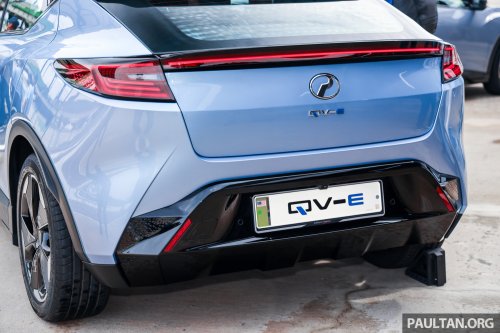 Perodua QV-E launched – first homegrown EV, Magna Steyr input, 0-100 7.5s, 445 km NEDC range, RM80k