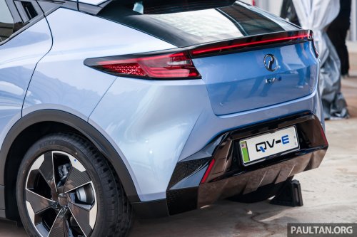 Perodua QV-E launched – first homegrown EV, Magna Steyr input, 0-100 7.5s, 445 km NEDC range, RM80k