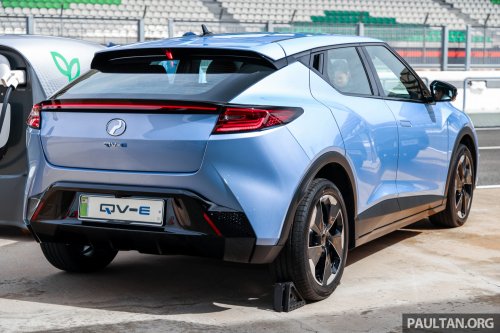 Perodua QV-E launched – first homegrown EV, Magna Steyr input, 0-100 7.5s, 445 km NEDC range, RM80k