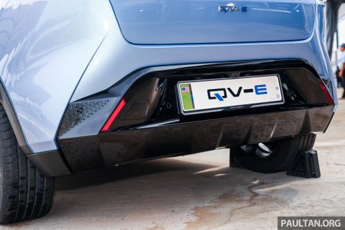 Perodua QV-E launched – first homegrown EV, Magna Steyr input, 0-100 7.5s, 445 km NEDC range, RM80k