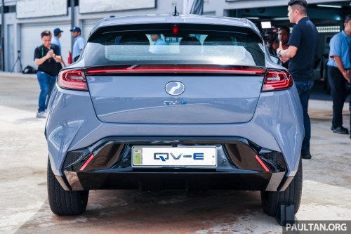 Perodua QV-E launched – first homegrown EV, Magna Steyr input, 0-100 7.5s, 445 km NEDC range, RM80k