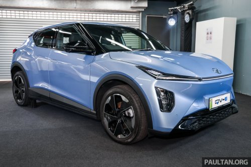 Perodua QV-E launched – first homegrown EV, Magna Steyr input, 0-100 7.5s, 445 km NEDC range, RM80k