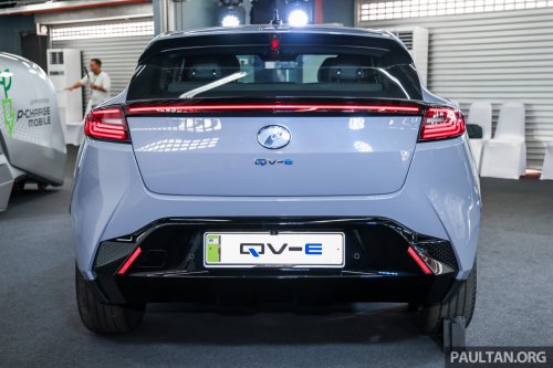 Perodua QV-E launched – first homegrown EV, Magna Steyr input, 0-100 7.5s, 445 km NEDC range, RM80k