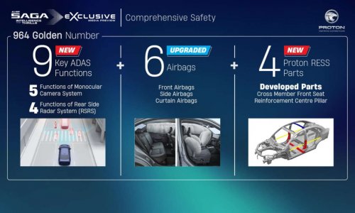 2026 Proton Saga MC3 Premium, Executive full details: 120 PS/150 Nm 1.5L, timing chain, 4AT or Punch CVT