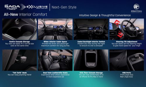 2026 Proton Saga MC3 Premium, Executive full details: 120 PS/150 Nm 1.5L, timing chain, 4AT or Punch CVT