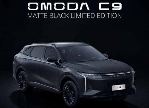 Omoda C9 Matte Black Limited Edition in Malaysia