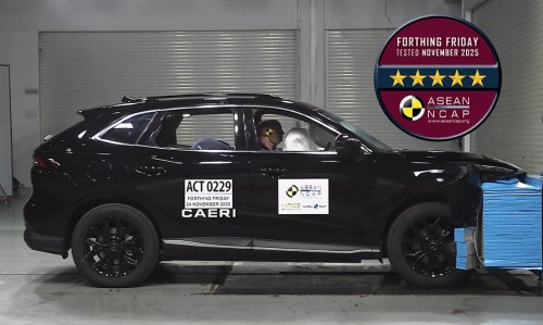 Forthing Friday EV, REEV – 5-star ASEAN NCAP rating