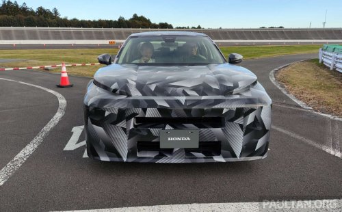 Honda next-gen mid-size platform for Civic/CR-V and new mid-size e:HEV hybrid system sampled in Japan