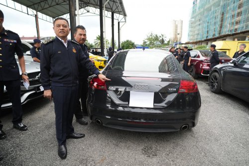 Ops Luxury 4.0 – JPJ seized 78 luxury vehicles in latest phase, 705 seized since enforcement from July
