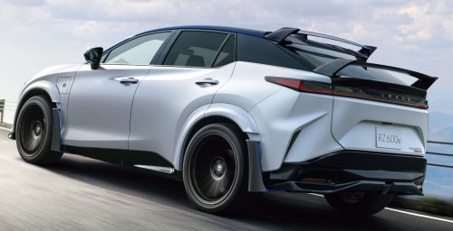 Lexus RZ600e F Sport Performance – based on 550e F Sport but with 426 PS; 20 mm lower, 20-inch brakes
