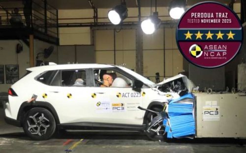 New Perodua Traz scores 5-star ASEAN NCAP rating