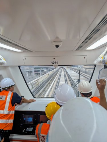 RTS Link first test run from depot to border successful