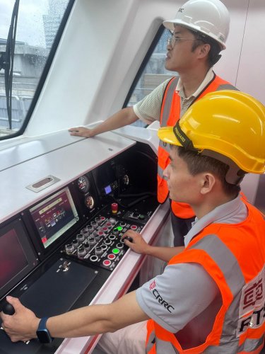 RTS Link first test run from depot to border successful