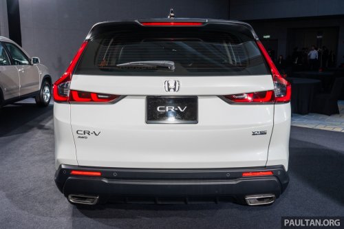 Honda CR-V Dual-Tone Edition – black roof version to mark 25th year in Malaysia, 300 units, from RM170k