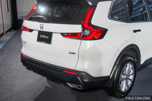 Honda CR-V Dual-Tone Edition – black roof version to mark 25th year in Malaysia, 300 units, from RM170k