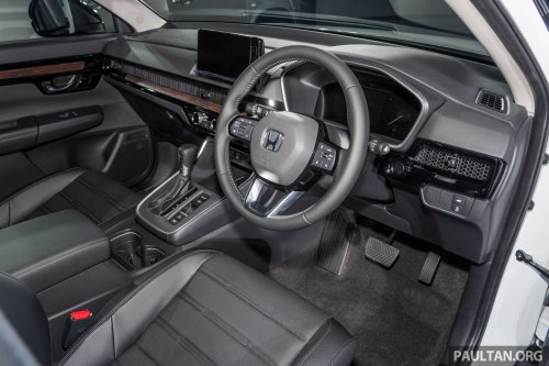 Honda CR-V Dual-Tone Edition – black roof version to mark 25th year in Malaysia, 300 units, from RM170k