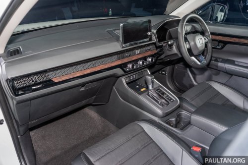 Honda CR-V Dual-Tone Edition – black roof version to mark 25th year in Malaysia, 300 units, from RM170k