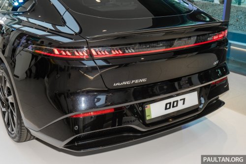 Dongfeng 007 launched in Malaysia – RWD and AWD, up to 544 PS, 650 km CLTC range, RM161k to RM187k