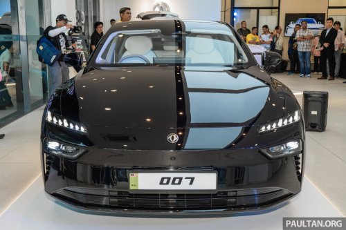 Dongfeng 007 launched in Malaysia – RWD and AWD, up to 544 PS, 650 km CLTC range, RM161k to RM187k