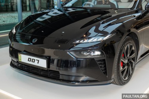 Dongfeng 007 launched in Malaysia – RWD and AWD, up to 544 PS, 650 km CLTC range, RM161k to RM187k