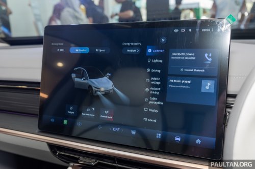 Dongfeng 007 launched in Malaysia – RWD and AWD, up to 544 PS, 650 km CLTC range, RM161k to RM187k