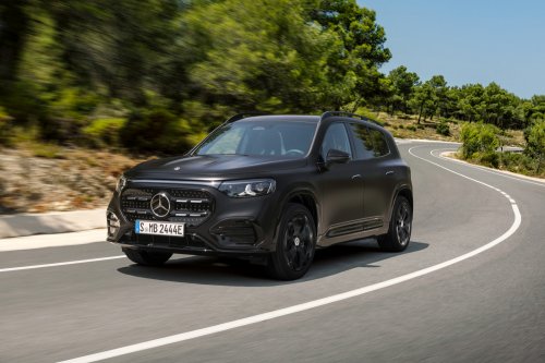 2026 Mercedes-Benz GLB – 7-seat EV SUV, up to 631 km, 320 kW DC charging, 400V optional, hybrid later