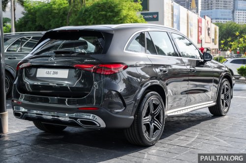 Mercedes-Benz GLC200 4Matic launched in Malaysia – 204 PS/320 Nm 2.0T mild-hybrid, CKD; RM329,888 OTR